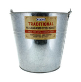 16 L GALVANISED STEEL BUCKET